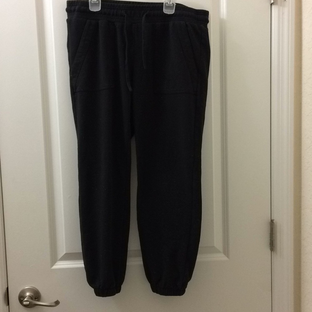 Black/colorful speckled joggers!!!